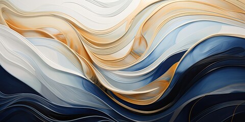 abstract fluid art waves
