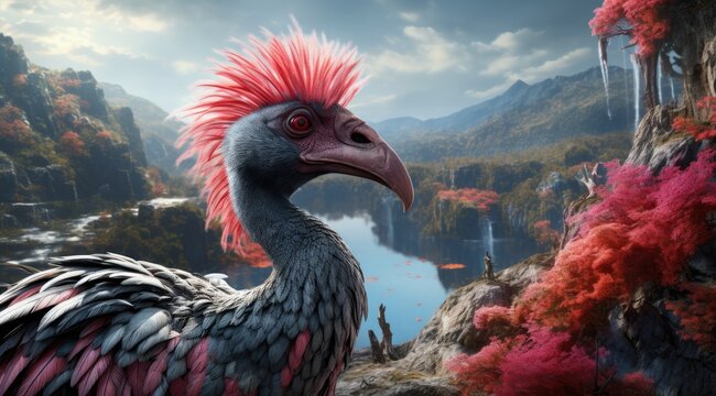 Fantasy Riding Birds