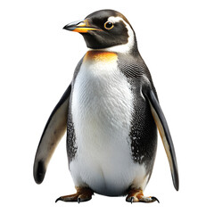 Penguin isolated on transparent background