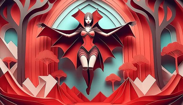 Vampire Queen Floating