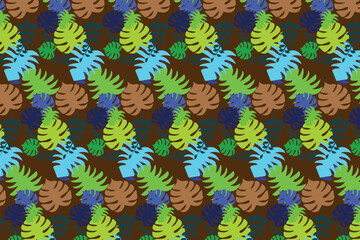 vector foliage background