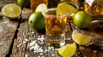 How about spicing up your night with a zesty tequila shot complete with a sprinkle of salt and a tangy squeeze of lime