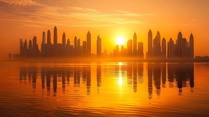 Obraz premium dubai panoramic