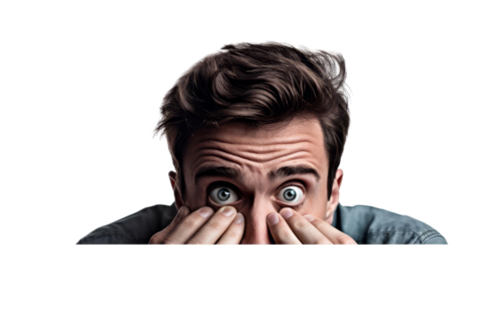 Can't see the scary movie, close your eyes