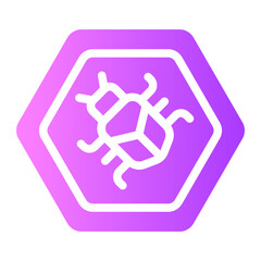 bug gradient icon