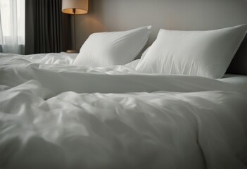 pillows bed sheets White
