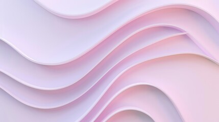 Obraz premium Immerse in an abstract geometric background with flowing lines and waves. Dynamic visual harmony, Ai Generated.