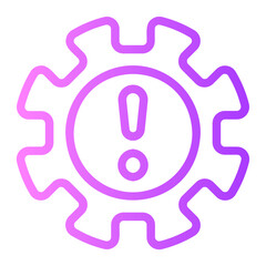 management gradient icon