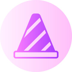 cone gradient icon