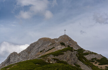 Big Gewont. Tatra Mountains in May. Poland.  