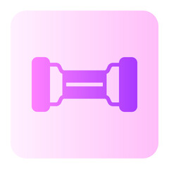 resistance band gradient icon