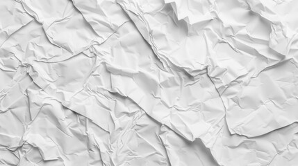 Obraz premium Torn paper fragments on a clean white background. Abstract composition with a hint of chaos.