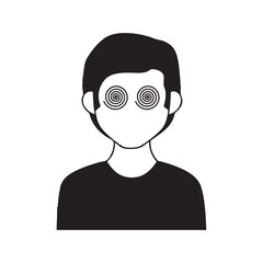 Hypnotic effect on a person