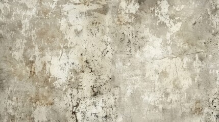 Artistic portrayal of an old and worn-out wall with captivating cracks and holes. Beauty in decay and imperfections.