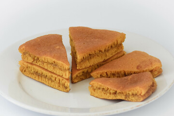 SWEET MARTABAK is a very delicious cake food in Indonesia