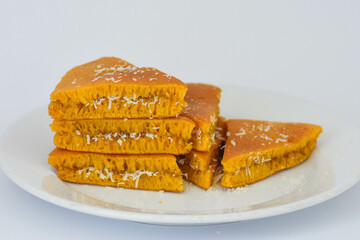 SWEET MARTABAK is a very delicious cake food in Indonesia
