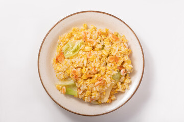 桜エビとレタスの春チャーハン