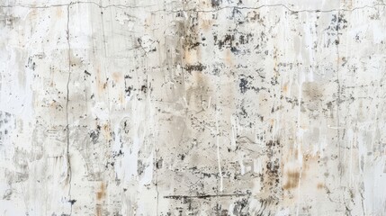 Obraz premium Patina of Time: A Wall's Worn Charm, Revealed by Peeling Paint and Delicate Cracks.