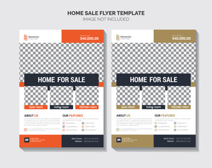 Corporate Real Estate Marketing Flyer Template