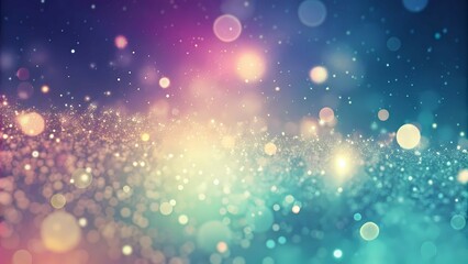 Dreamlike Detail, Macro with Soft Bokeh & Glitter