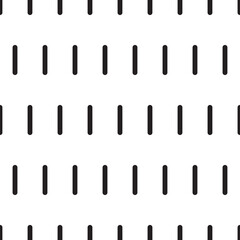 Geometric grid arranged in order through one. Rectangles with round corners. Seamless pattern.