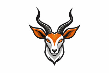 impala head logo vector illustration