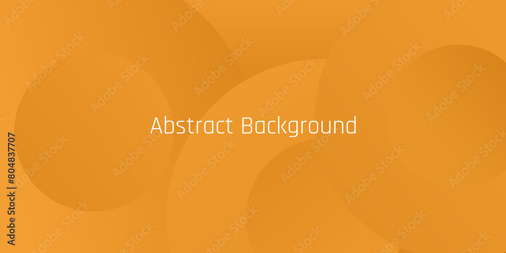 Canvas Prints abstract background with orange circles