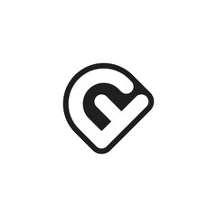 Alphabet Initials logo GY, YG, G and Y