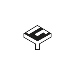 Alphabet letters Initials Monogram logo GY, YG, G and Y