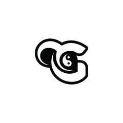 YG or GY logo and icon design