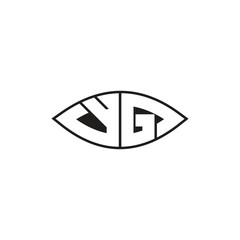 YG or GY logo and icon design