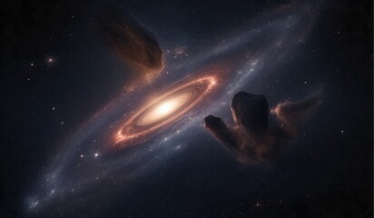 space galaxy background or space galaxy wallpaper