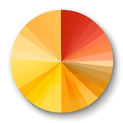 Obraz premium color palette illustration