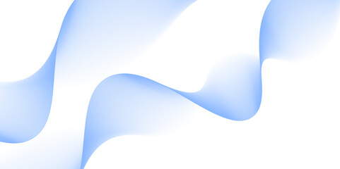 Abstract background with blue wavy and curvy lines Isolated on transparent background, vector illustration,