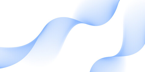 Abstract background with blue wavy and curvy lines Isolated on transparent background, vector illustration,