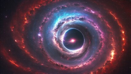 spiral galaxy in space, black hole galaxy in space, wallpaper black hole, wallpaper galaxy