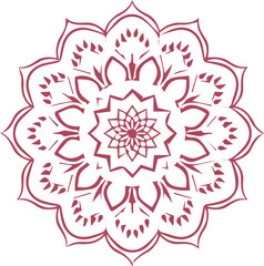 Beautiful mandala art, vector mandala design