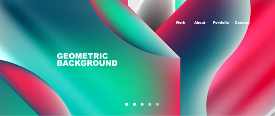 A geometric background with a heart in the middle featuring Font, Aqua, Electric blue, Magenta, Pattern, Carmine colors. This material property is perfect for display devices and graphics design