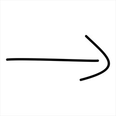 Modern scrible abstract line vector element