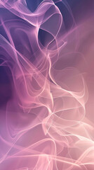 Obraz premium Delicate pink and purple gradient abstract with soft, smoky overlays