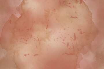 Abstract brown color watercolor background. Watercolor background. Abstract watercolor cloud texture. Oil painting background.