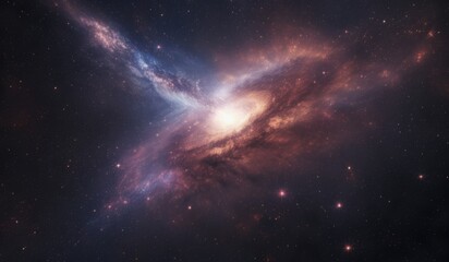 Fototapeta premium space galaxy in space