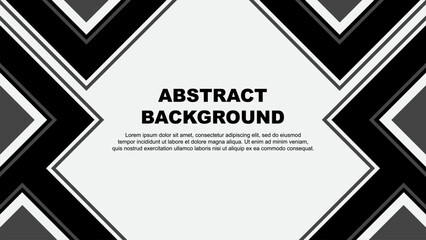Abstract Black Background Design Template. Abstract Banner Wallpaper Vector Illustration. Black Vector