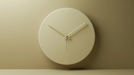 A simple and elegant wall clock.