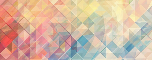 Abstract geometric pattern background, featuring subtle hues