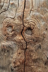 Nature's Textured Tapestry: A close-up of a tree's bark reveals a rugged and weathered surface...