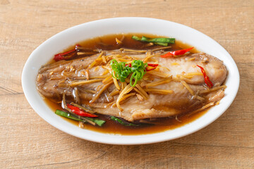 Steamed Fish with Soy Sauce