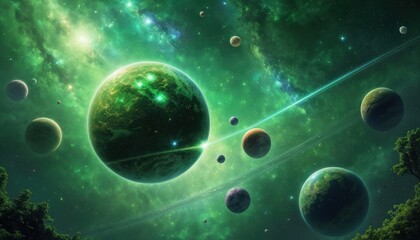 Fototapeta premium 3d rendered illustration of a planet or planet in space or earth and space or blue print planet earth or wallpaper planet 4K