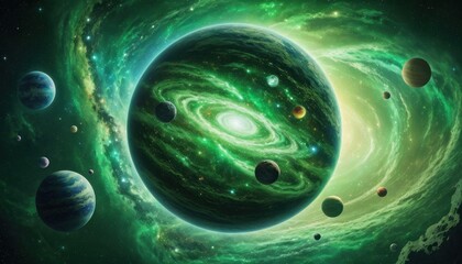 3d rendered illustration of a planet or planet in space or earth and space or blue print planet earth or wallpaper planet 4K