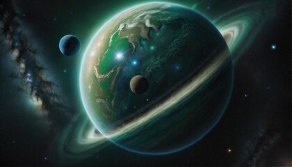 Obraz premium space galaxy background or wallpaper space galaxy or wallpaper 4k or 8k